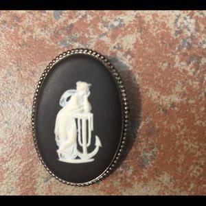 English Wedgewood Cameo Brooch